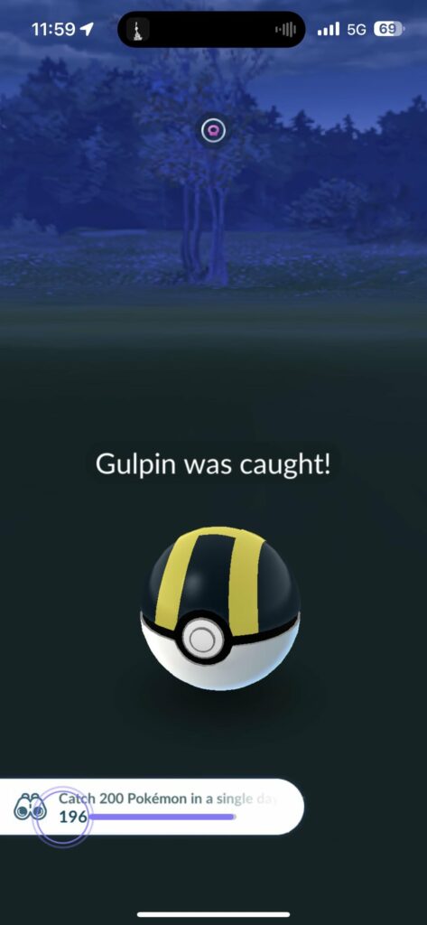 This is the most frustrating thing! (Trying to catch 200 Pokémon in a day)