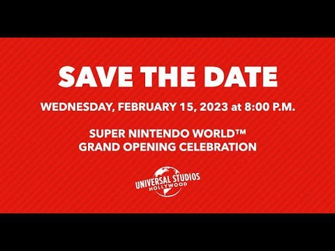 Shigeru Miyamoto appearance at SUPER NINTENDO WORLD Grand Opening Celebration - Universal Studios Hollywood [Opening Day, tomorrow 2/17]