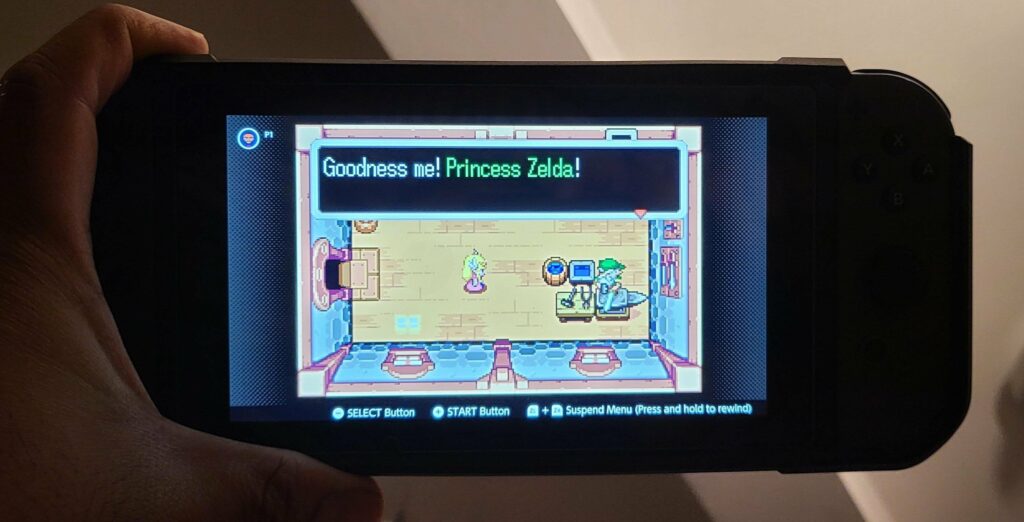 Minish cap officially live on switch