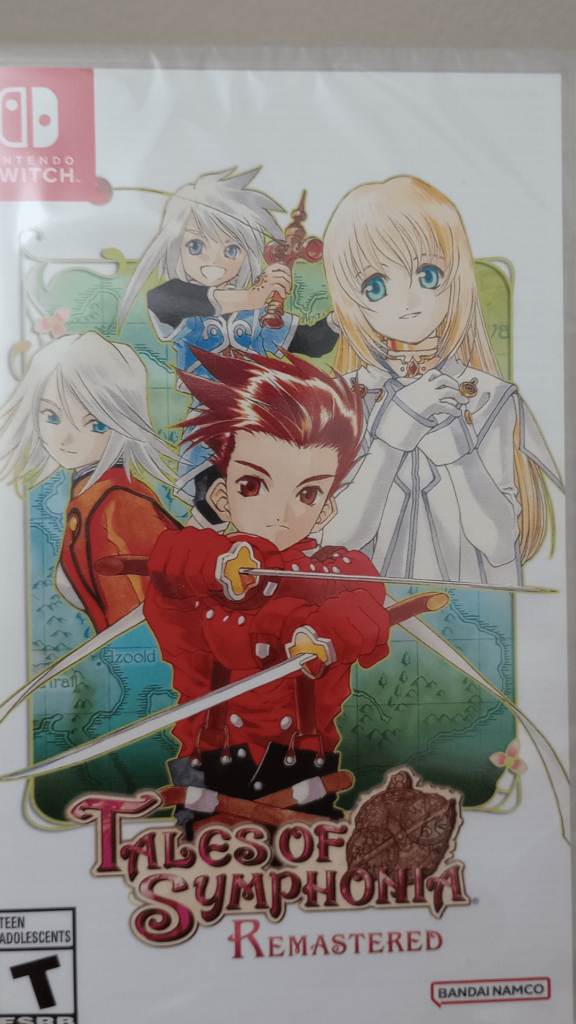 Über excited to play Symphonia on a Nintendo console again, nostalgia hype feels like 2005 again!!
