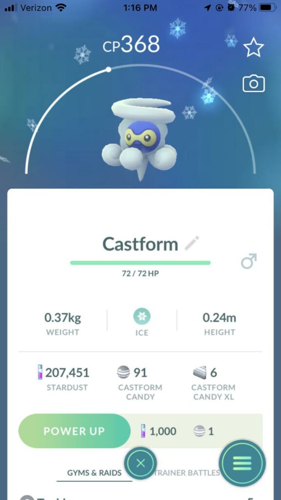 My favorite encounters are Pokémon I didn’t even know could be shiny :)