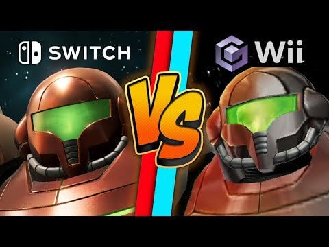 GameXplain Metroid Prime video comparison (Wii vs Switch) - Holy crap this is a full on remake!