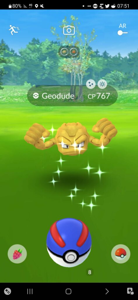 I just got two shiny Geodudes in 35 minutes while sitting in the office!
