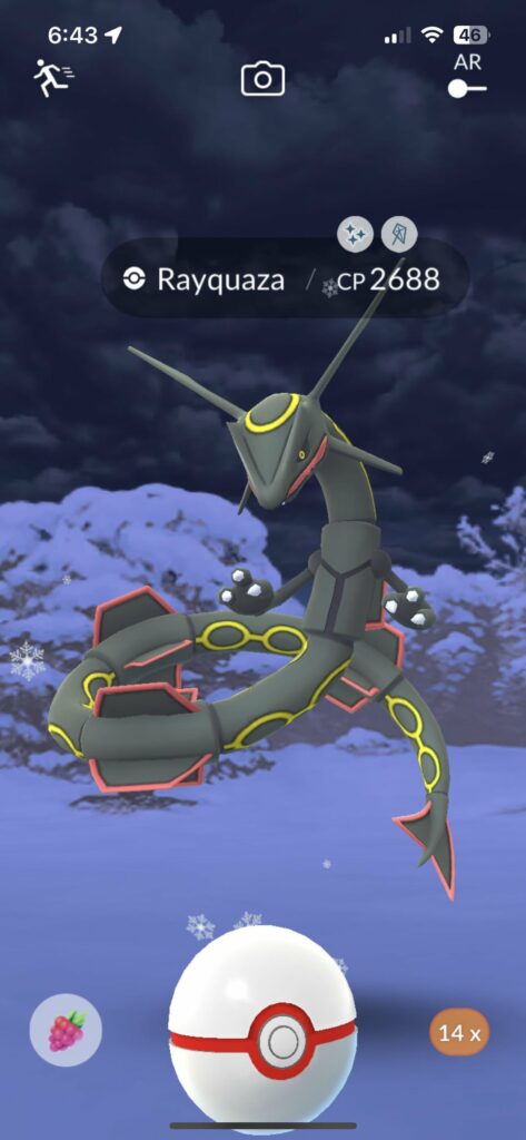 My grinding finally coming to fruition! Out of 21 raids, the game finally gave me my dream Pokémon