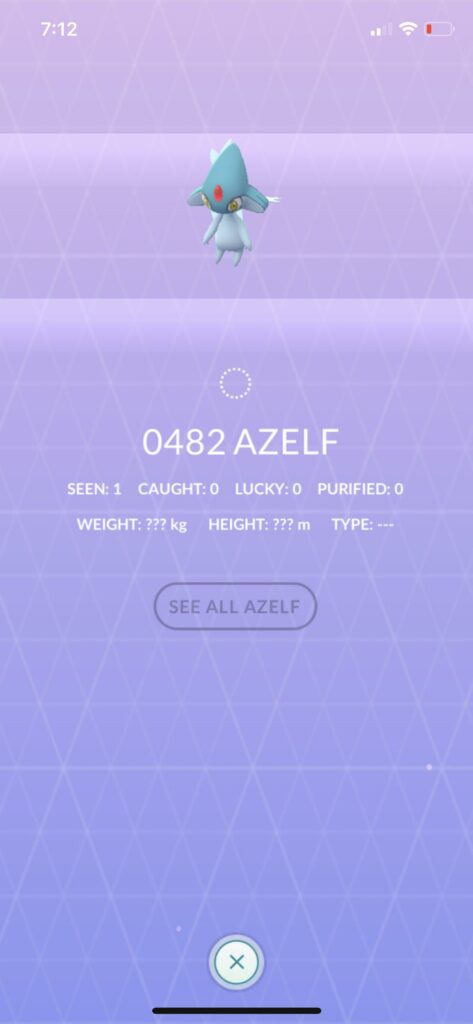 Please tell me this doesn’t mean I missed it using a PoGo+…