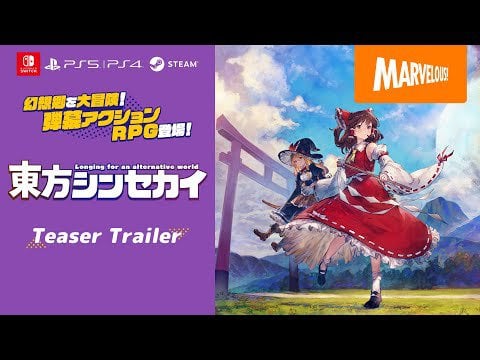 Touhou Shinsekai revealed for Switch