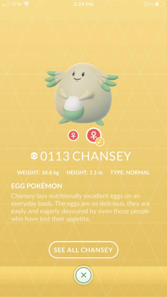 Shiny Pokémon? Made the mistake of evolving a shiny chansey. Any other shiny Pokémon I shouldn’t evolve. Because they look way worse?
