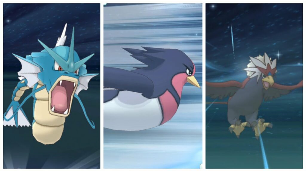 Pokemon Masters EX: Triple Flying Team Showcase