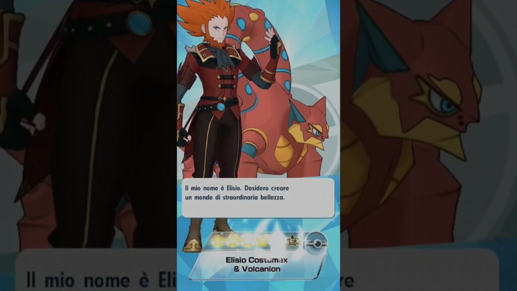 FIRST SHOT !!! Volcanion and Elisio Pokemon Masters EX
