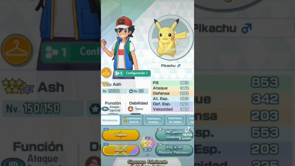 Mi coleccion Pokemon Masters