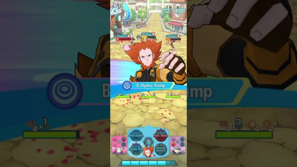 SS Lysandre's B Hydro Pump VS Blissful Bonanza | Pokemon Masters EX