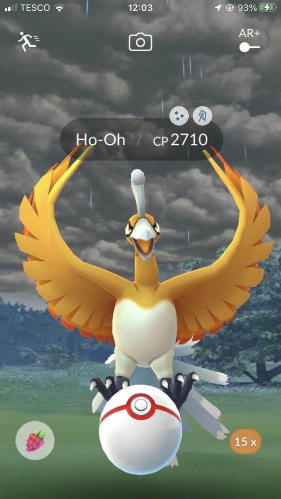 FIRST EVER HO’OH SHINY ✨