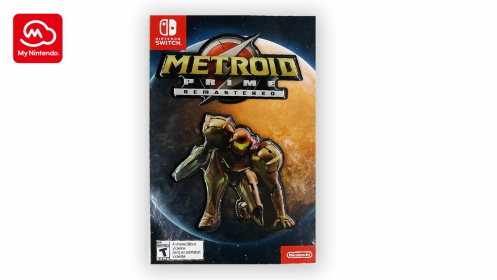 New MyNintendo reward - Metroid Prime Remastered pin