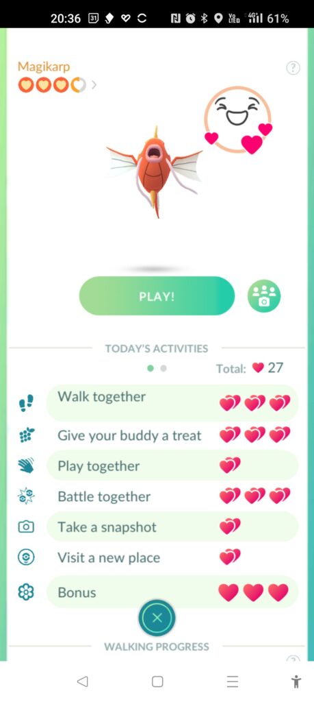 Is this maximum hearts you can get daily from your buddy?