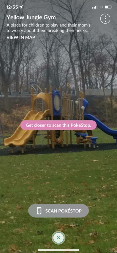 My favorite Pokestop description.