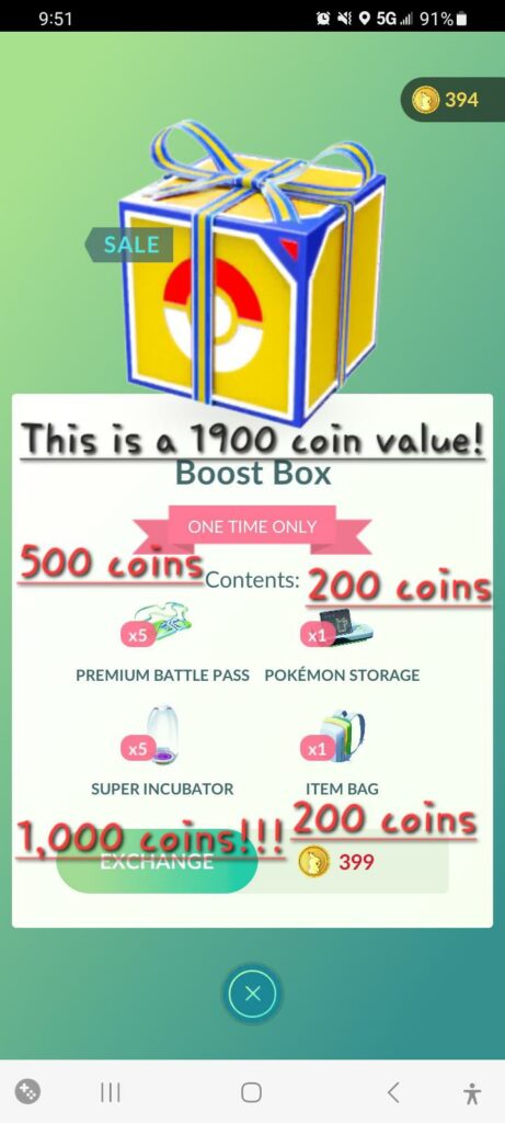 Somebody needs to kick out one of my pokemon RIGHT NOW! This is one of the best deals I've ever seen!