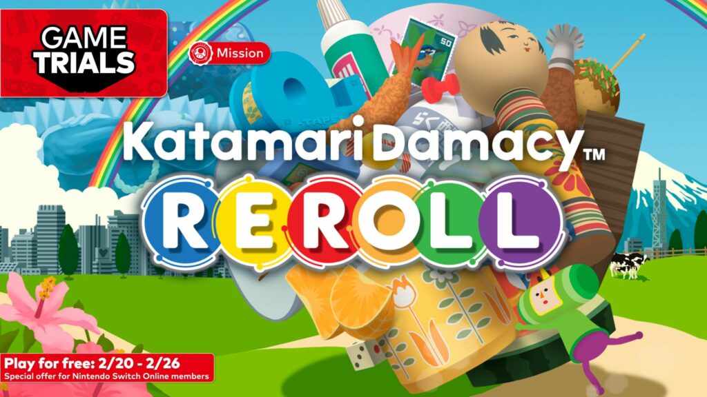 Katamari Damacy REROLL is on sale for $4.49 (85% off), lowest price ever, + Free Trial for NSO members until 02/26/2023