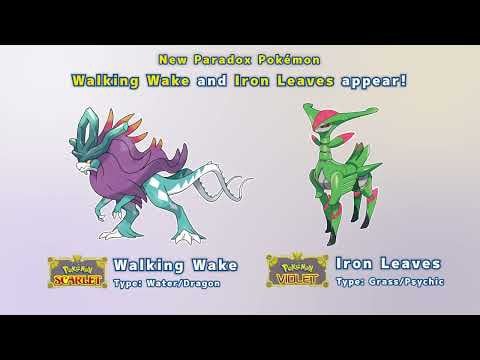 Take on Walking Wake and Iron Leaves! 🌊🍃 | Pokémon Scarlet and Pokémon Violet