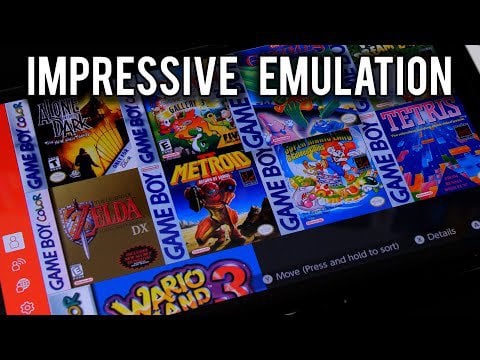 Game Boy/GBA Emulation on the NintendoSwitch is Impressive | MVG