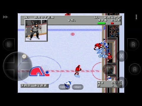 Weirdest NHL 96 Glitch ever!