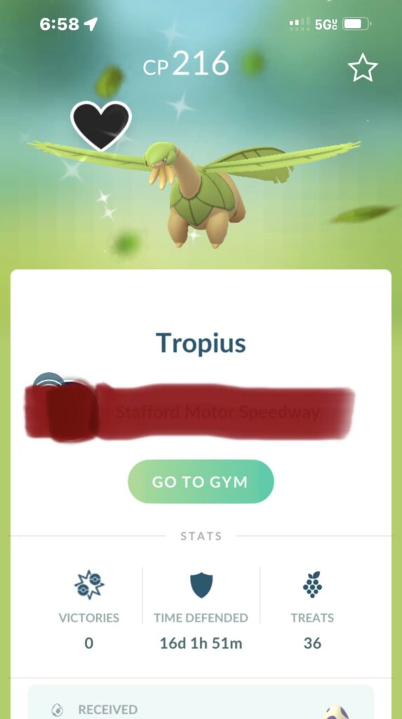 I don’t remember giving my tropius 36 treats… does this mean others have been generous this whole time??