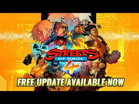 Major Streets of Rage 4 Update Announced and out now!