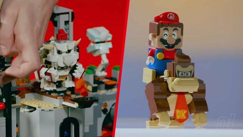 Donkey Kong And Bowser Castle Will Join The LEGO Mario Universe This Summer