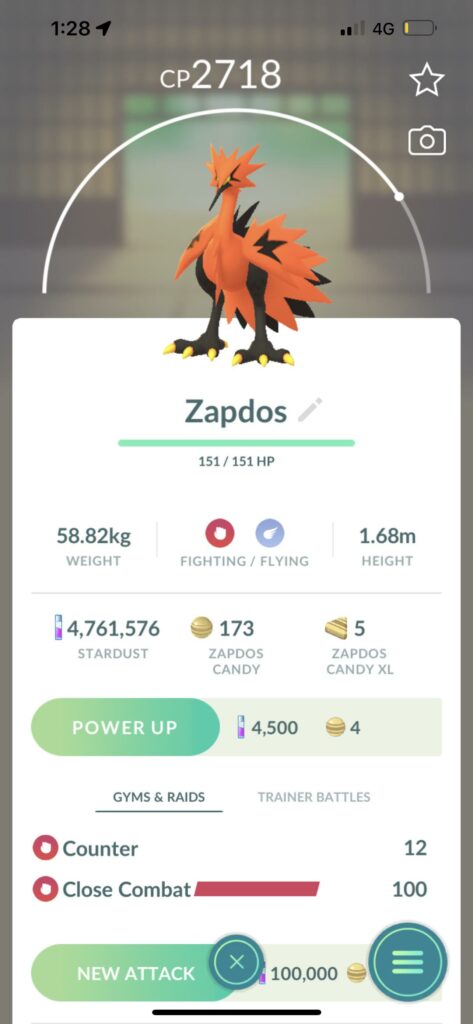 I’m absolutely speechless, my go plus caught a Galarian Zapdos!?!!!!