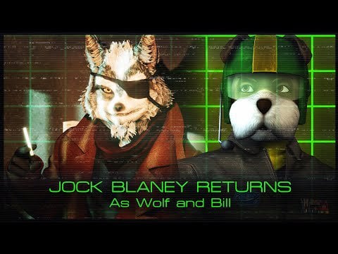 Jock Blaney from Star Fox 64 returns as Wolf and Bill for Star Fox Event Horizon.