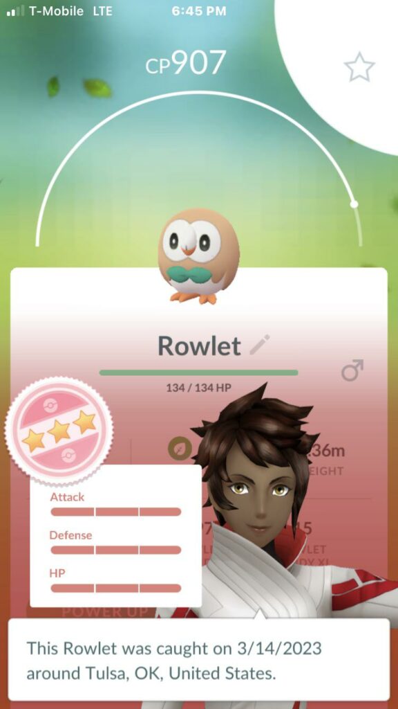 Just caught this boy from a random outbreak or something at BJ’s while with my family! Top comments names him (serious names only please!).