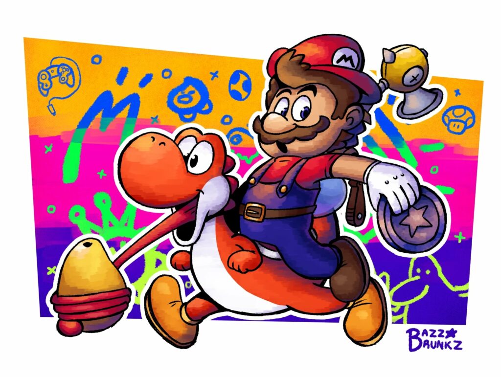 Super Mario Sunshine Tribute I did for yesterday's Mar10 day.