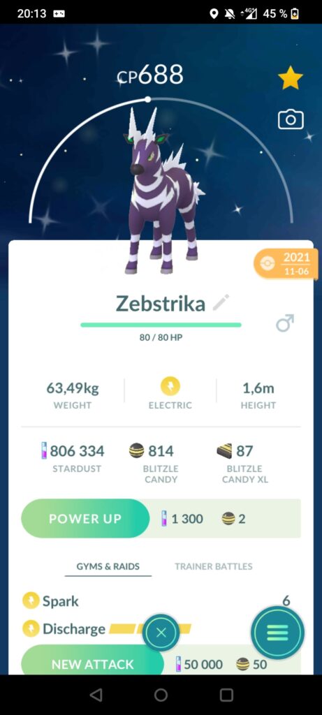 I swear this pokemons name was Sebriska 💀