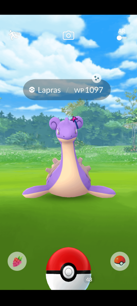 Just caught my favorite mon in shiny <3