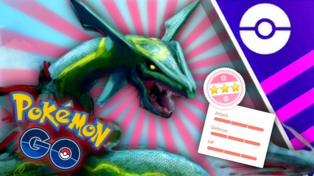 *BREAKING SWIPE* LEVEL 51 RAYQUAZA MONSTER IN MASTER GO BATTLE LEAGUE | Pokemon GO