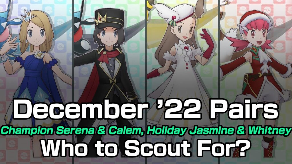 [Pokemon Masters EX] DECEMBER 2022 SYNC PAIRS: Who to Scout For?