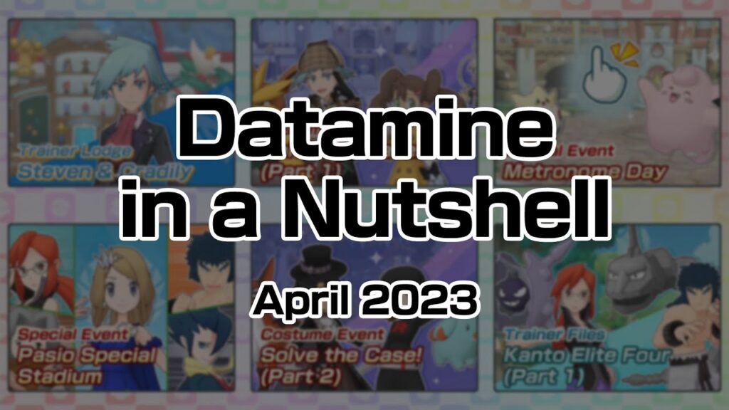 [Pokemon Masters EX] DATAMINE IN A NUTSHELL (April 2023)