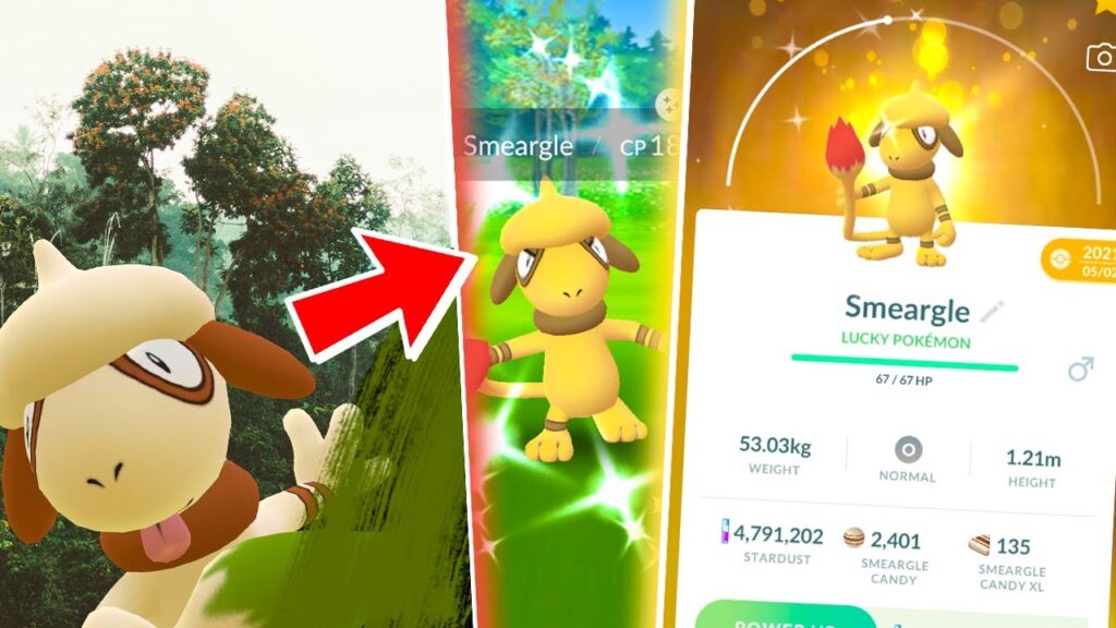 HOW TO GET SHINY SMEARGLE IN POKEMON GO 2023! Festival of Colors Event / Shiny BOOSTED Smeargle