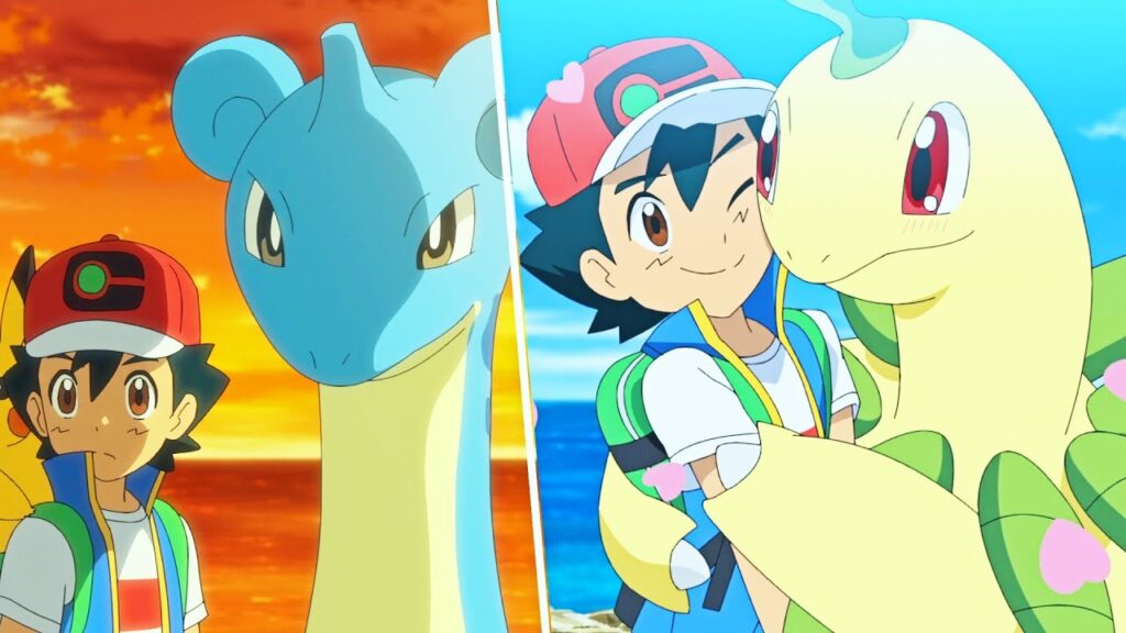 Ash's Lapras, Bayleef And Heracross RETURNS ! - Aim to be a Pokemon Master Episode 7 - Ep 143 AMV