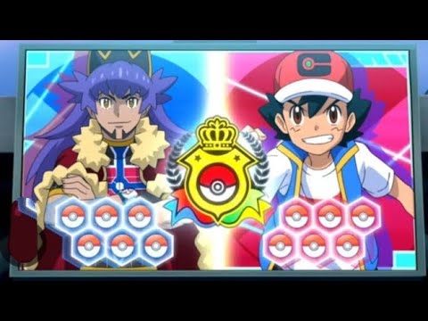 Ash vs Leone final battle Pokemon world championship master journey last episode Ep-129 to Ep-132