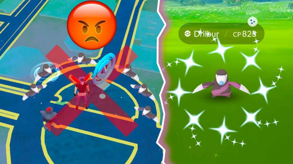 OF COURSE POKEMON GO DID THIS! I FOUND Shiny Drilbur / How to get Shiny Drilbur