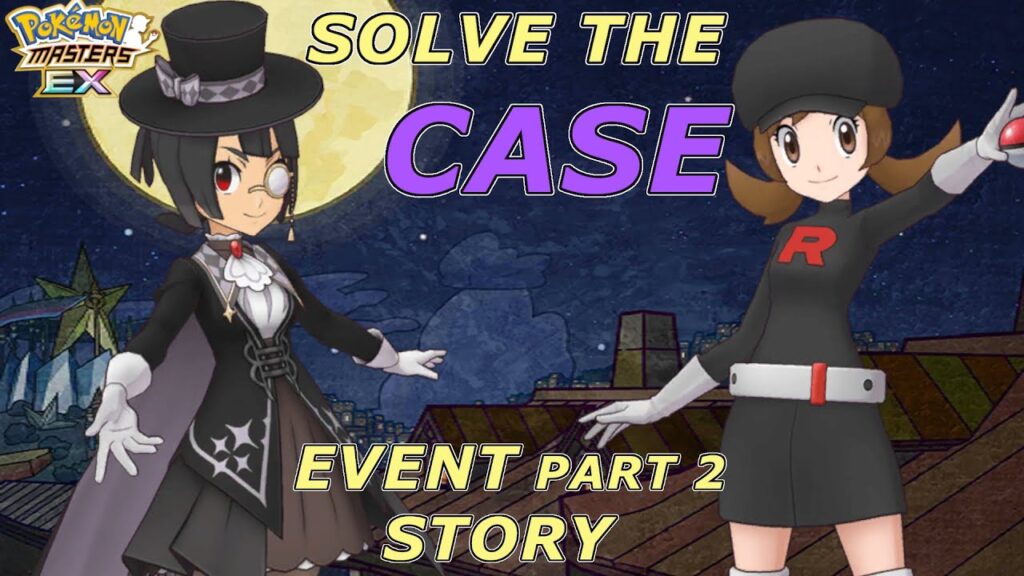 Pokemon Masters EX - Solve the Case Part 2 Costume Event FULL Story