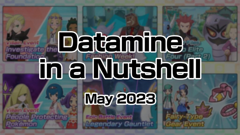 [Pokemon Masters EX] DATAMINE IN A NUTSHELL (May 2023)