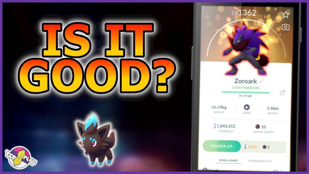 IS ZOROARK GOOD IN POKEMON GO?