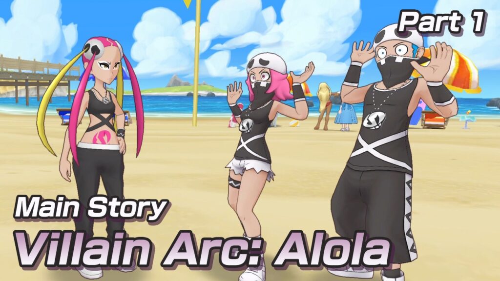 [Pokemon Masters EX] REACTING TO THE ALOLA VILLAIN ARC (Part 1)