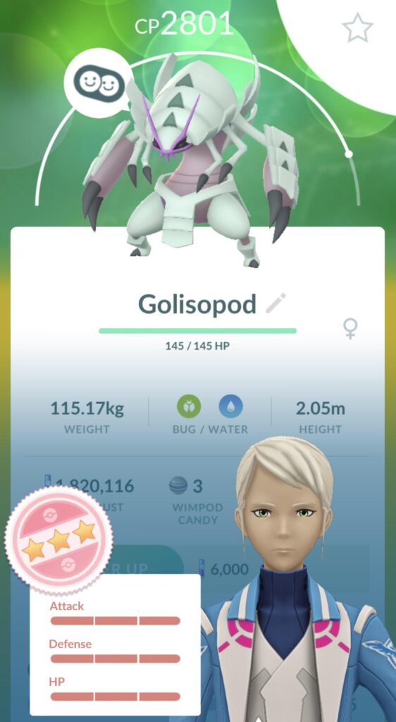 Finally evolved my 4-star Wimpod