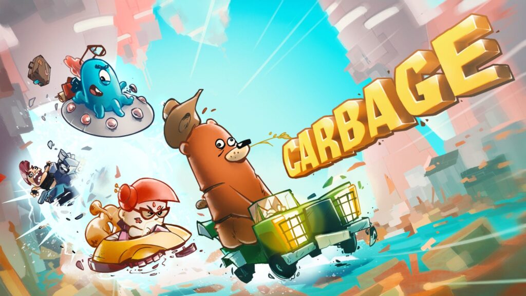 Carbage - wacky and humorous racing game made by Hello There Games is available now on Nintendo Switch