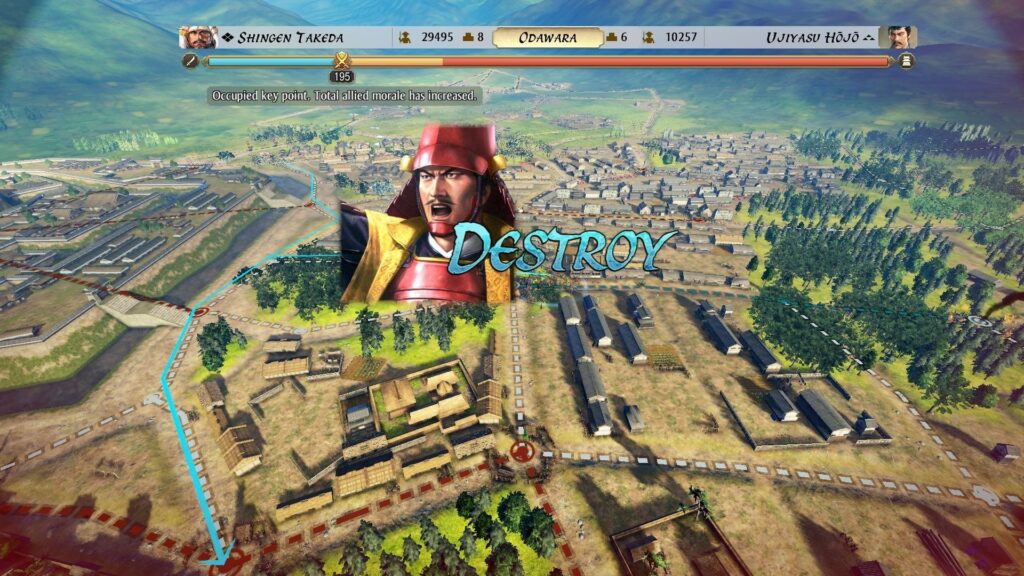 Nobunaga’s Ambition: Awakening details marches, sieges