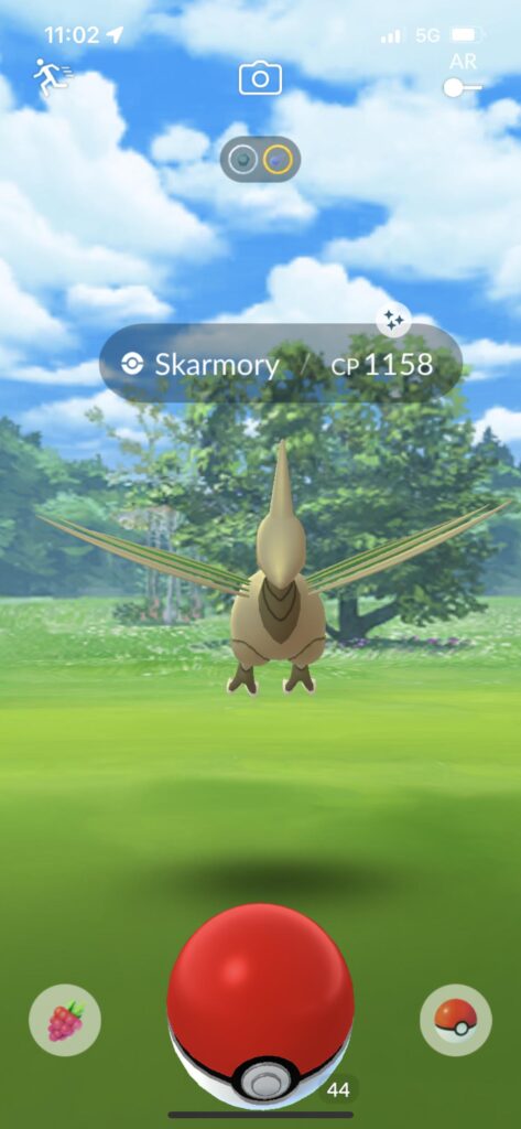 Not a shiny I was expecting but I got this from the online battle encounters 😁