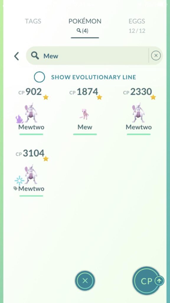 I have acquired the mew family