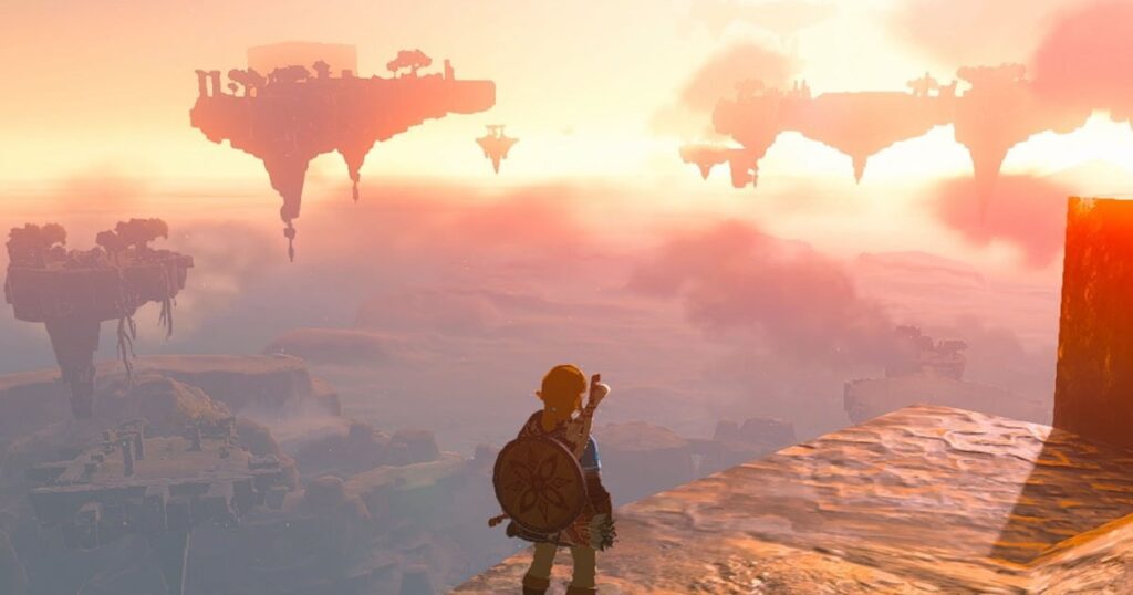 Eurogamer: Exploring Zelda: Tears of the Kingdom's ocean of airborne islands
